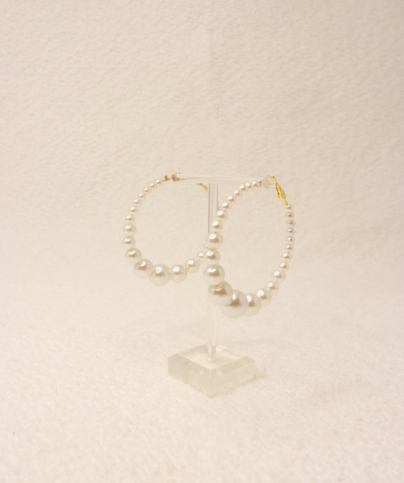 Pearl hoops