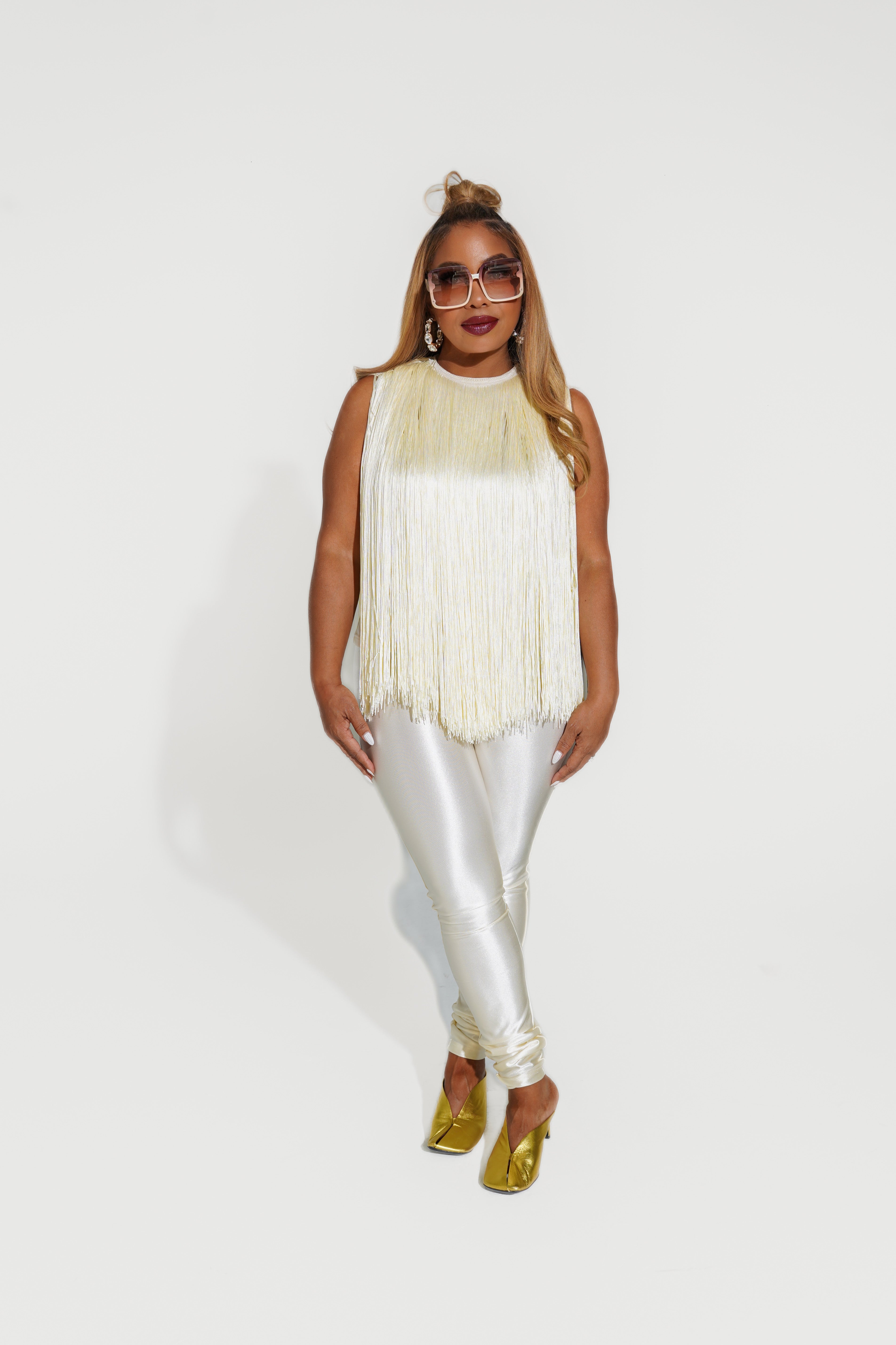 Cream Fringe