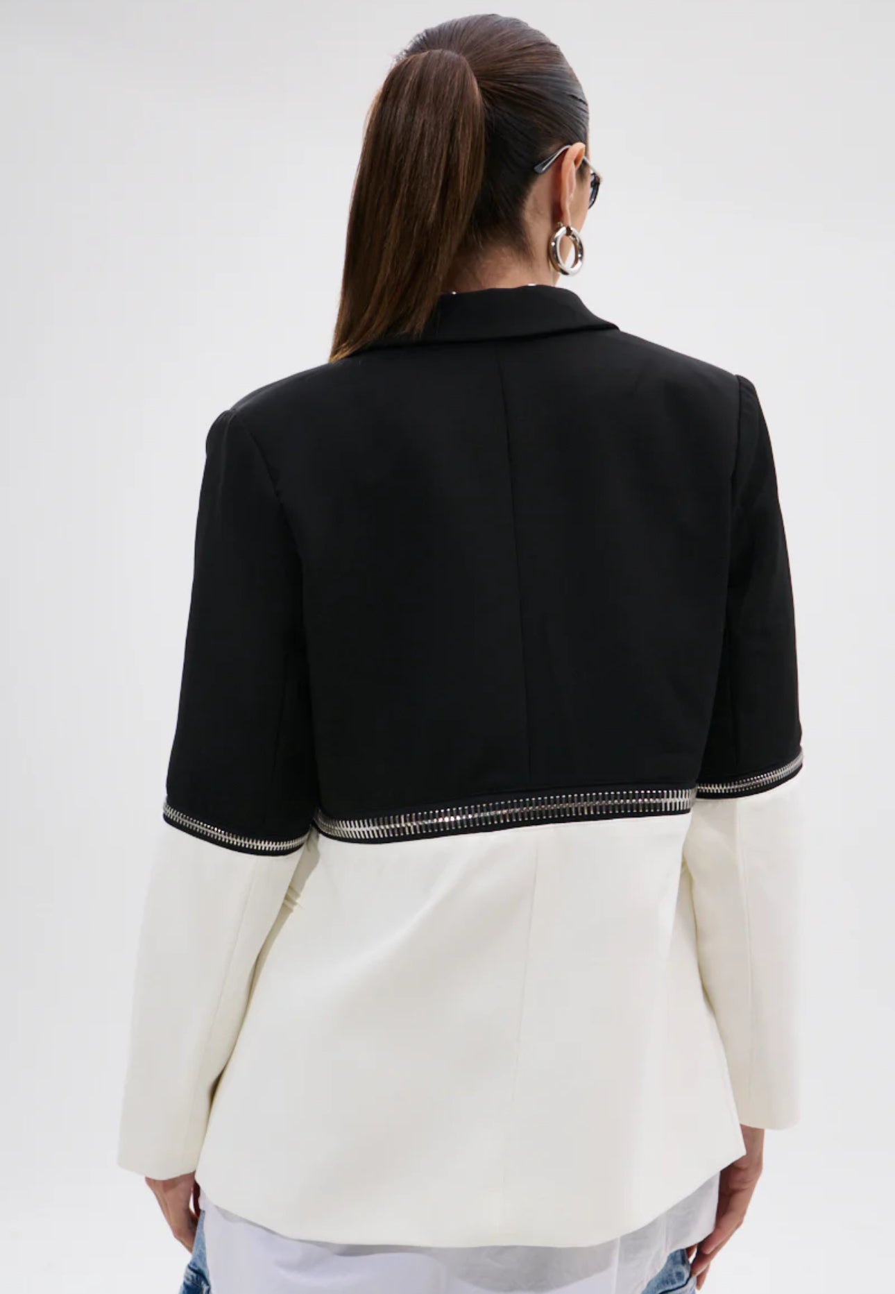ZIPPER BLAZER