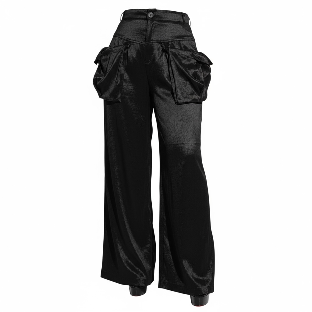 High Waisted Satin pants