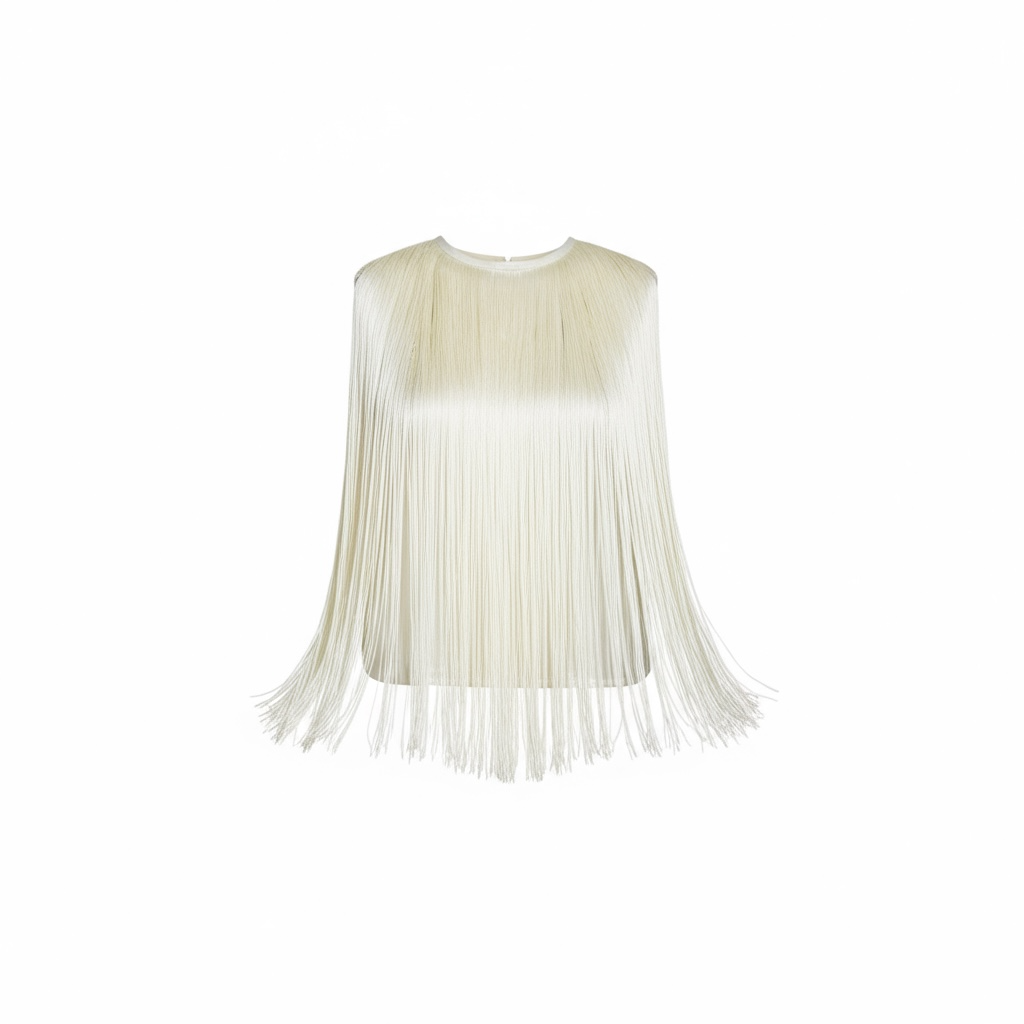 Cream Fringe