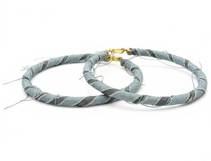 Denim Hoops