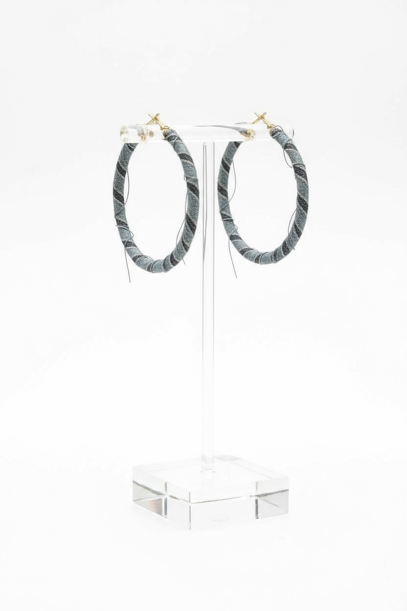 Denim Hoops