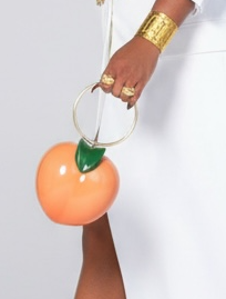 Atlanta peach purse