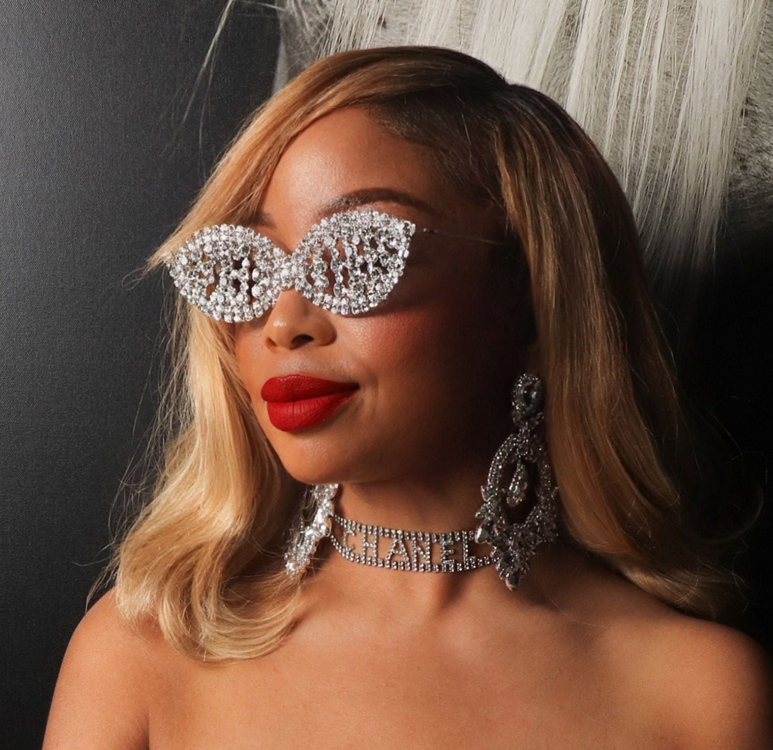 Black fur lined Whisper Corset